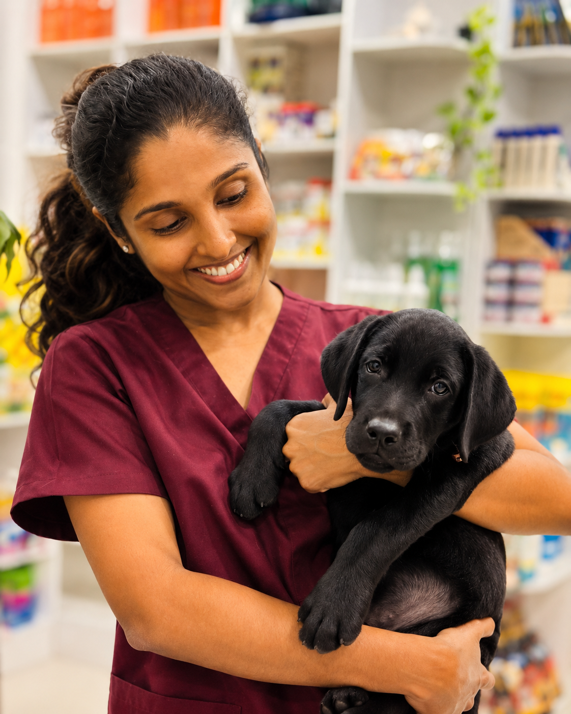 Dr. Gavindya at PawPals — veterinary care and pet products under one roof